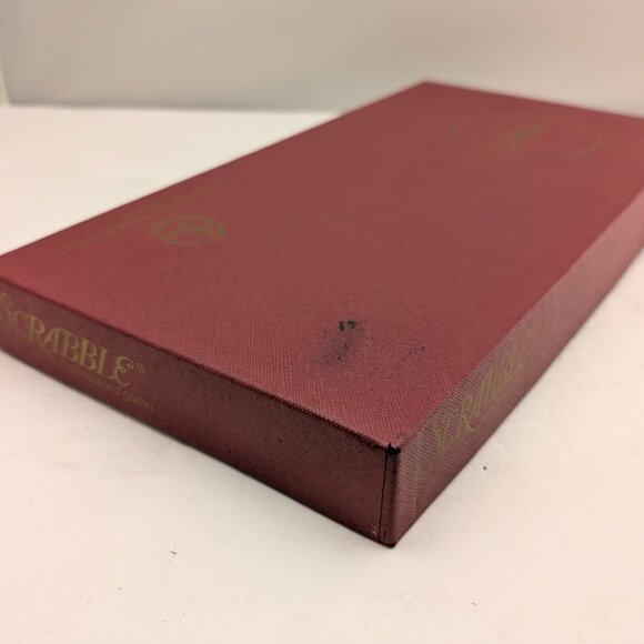 SCRABBLE Crossword Board Game | Vintage | 1953 Selchow & Righter Complete | USED - Picture 10 of 16